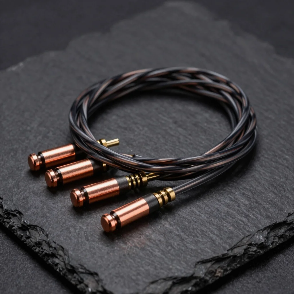 Obsidian 8-Core Silver-Plated IEM Cable